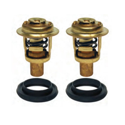 2X Thermostat 75692Q2 75692T for Mercury Marine (143F, 135-150HP)