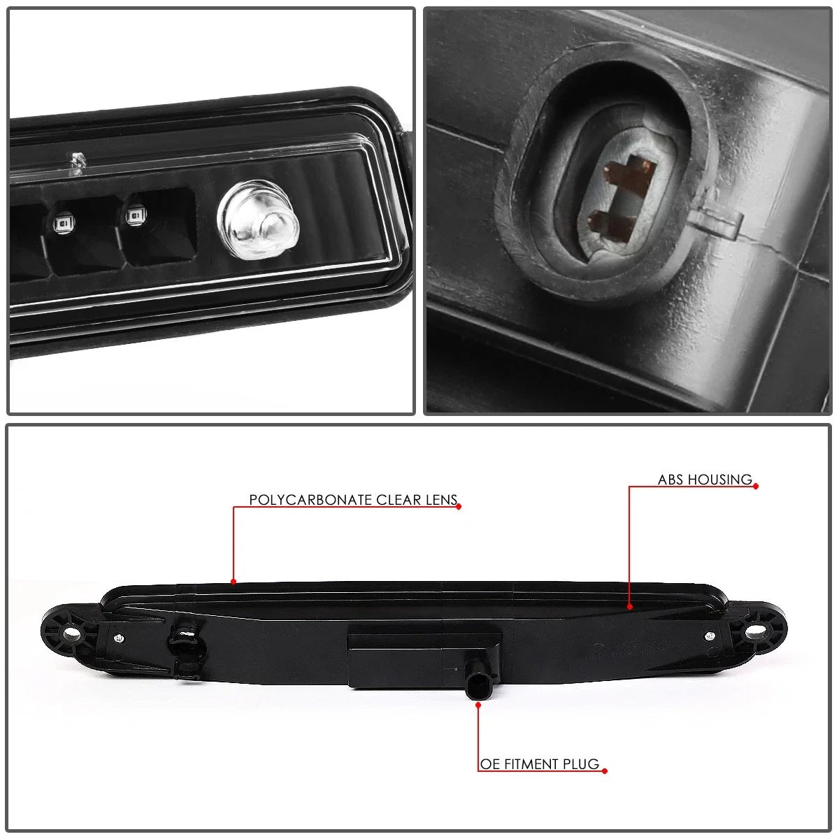 LED 3rd Tail Brake Light Lamp for Nissan Armada/Infiniti QX56 (2004–2015)