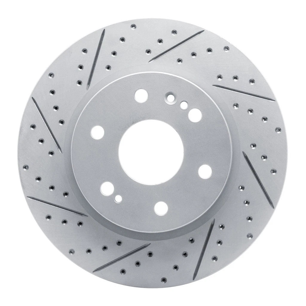 Drilled and Slotted Brake Rotor for GMC Sierra 1500 Limited (2019) ALX-PAU-DF-830-47080L-CLA8