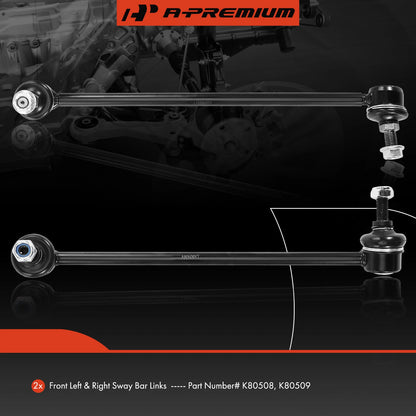 2X Front Stabilizer Bar Link for Hyundai Tiburon (2003–2008) 548302C000, K80508, K80509