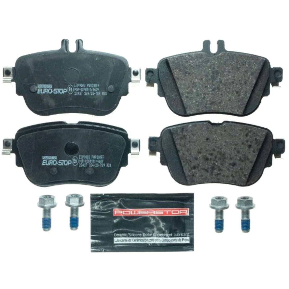 2X ESP9003 Brake Pad Set Rear for Mercedes E300 (2017–2019)