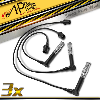 3X Spark Plug Wire Set for Mercedes-Benz C-Class E-Class G-Class (1993–2000)