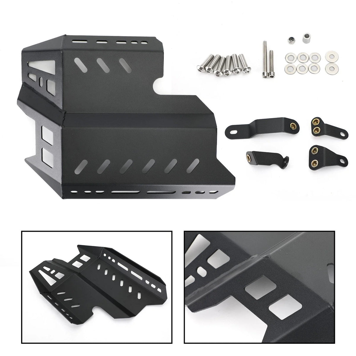 Engine Guard Skid Plate Aluminium 3mm for Honda CB400X CB500X (2019–2021)