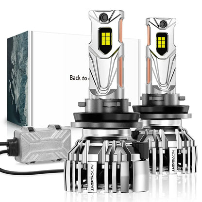 2X H11 LED Headlight Bulbs for NOVSIGHT (6500K, 32000LM, 140W)