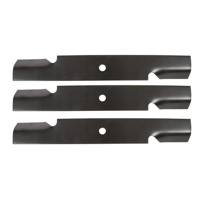 3 PK Black Blades for Scag 52" (No Known Part Numbers)