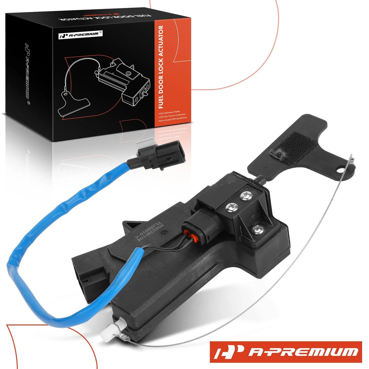 A-Premium Fuel Flap Lock Actuator 4-Pin for Kia Optima Hyundai Sonata (2016–2017) 81590E6010