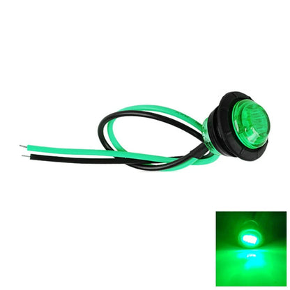 2X 24V LED Side Marker Lights for Trucks Waterproof Multi Color Options