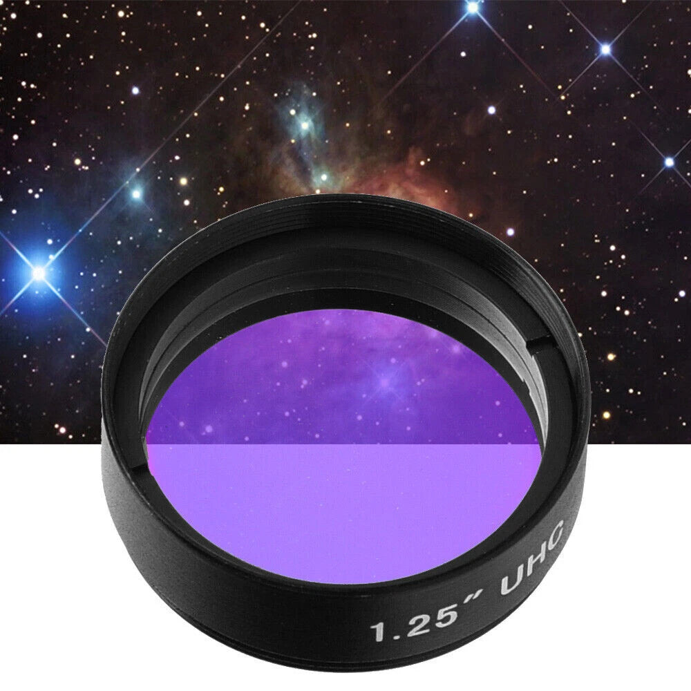 1.25" UHC Filter for Telescope - Improve Image Contrast, Reduce Light Pollution