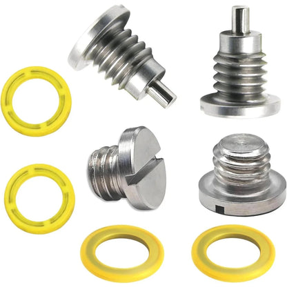 Set of 2 Drain Plugs for Mercruiser Alpha Outdrive (8M0058389, 10-79953Q04)