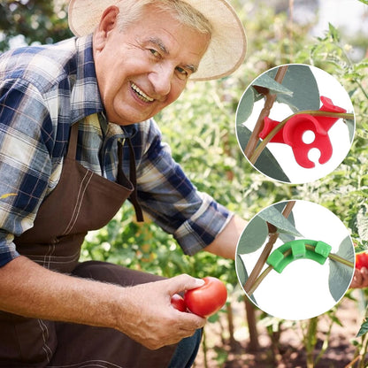 40 Pcs Plant Training Clips for Gardening (90 Degrees Low Stress)