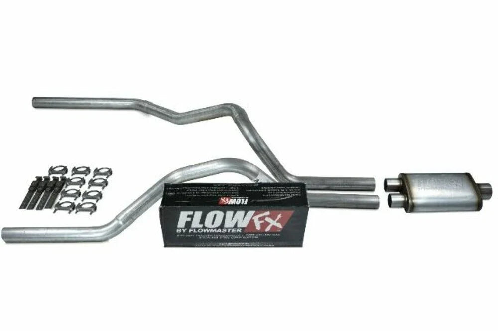 2.5" Dual Exhaust Kit for Chevy GMC 1500 Truck (2019–2025) Flowmaster Flow FX