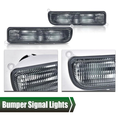 Smoke Corner Lights and Bumper Signal Lights for Jeep Cherokee XJ (1997–2001)