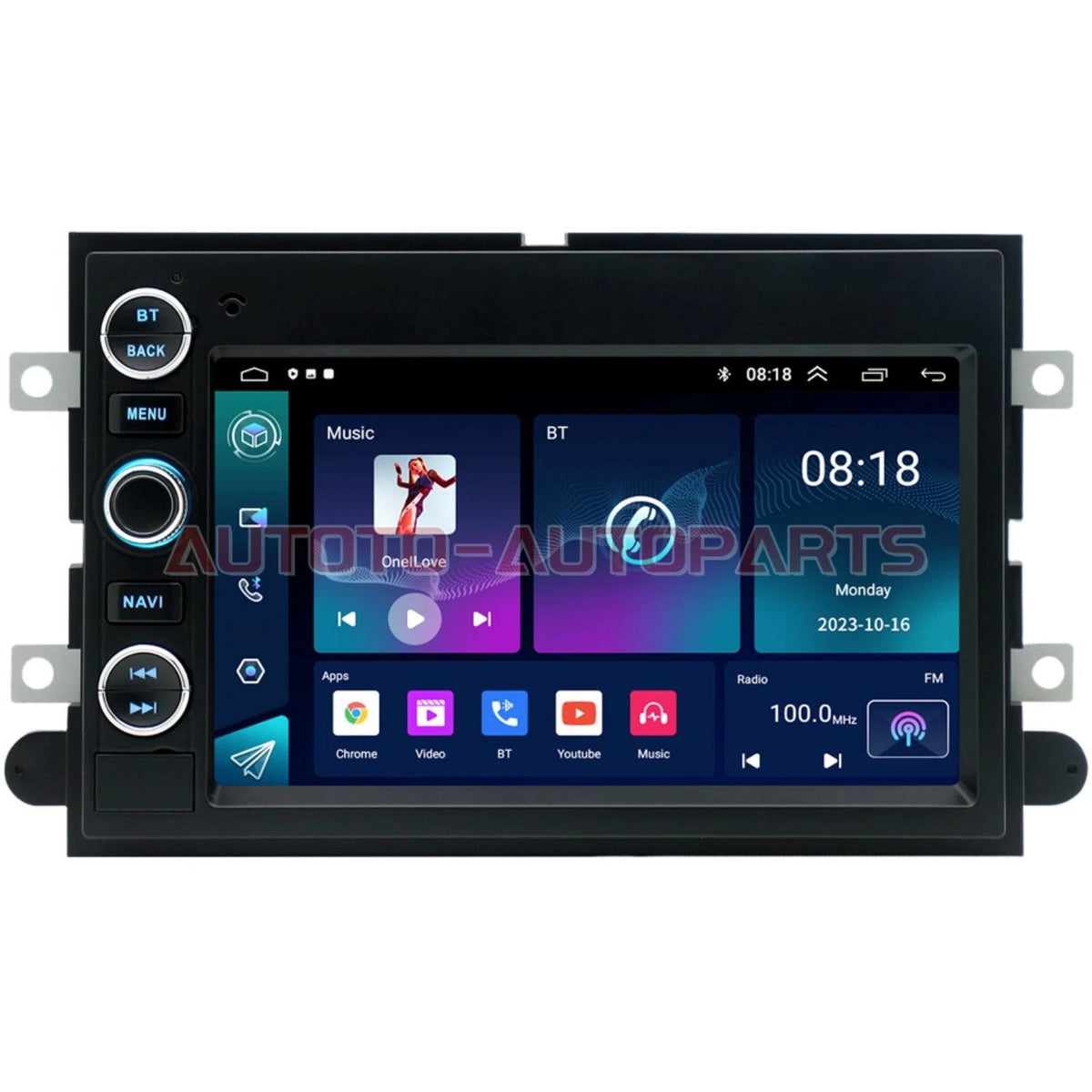 7" Android 12.0 CarPlay Stereo for Ford F150 (2004–2008)