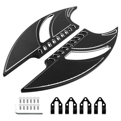 Driver Floorboards Foot Pegs for Dyna Fatbob FXDF (2012–2015)