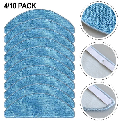 Set of 4 Mop Pads for MEDION Robot Vacuum (Compatible Models)