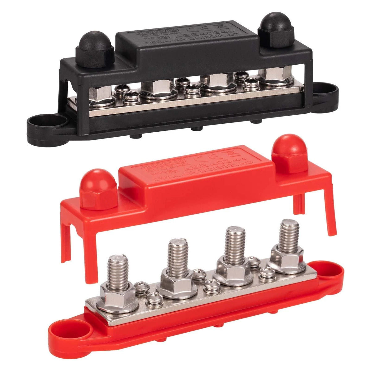 4x 3/8'' M10 Bus Bar Power Posts for Automotive Applications