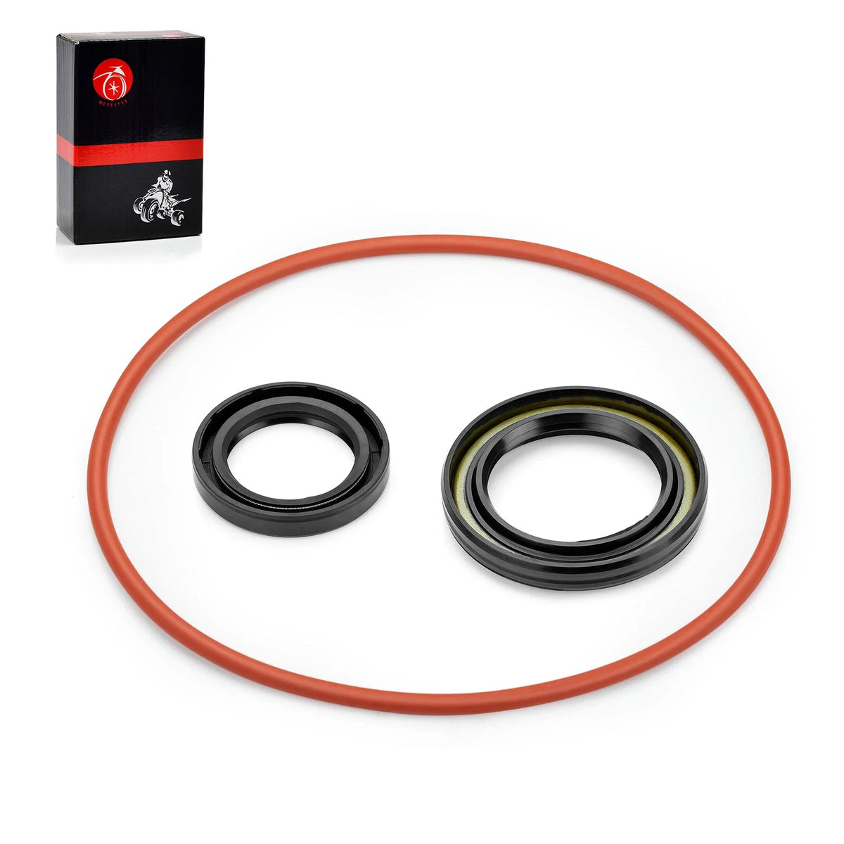 Rear Brake Panel Dust Seal O-Ring Kit for Yamaha Bruin 250 350 (2000–2006)