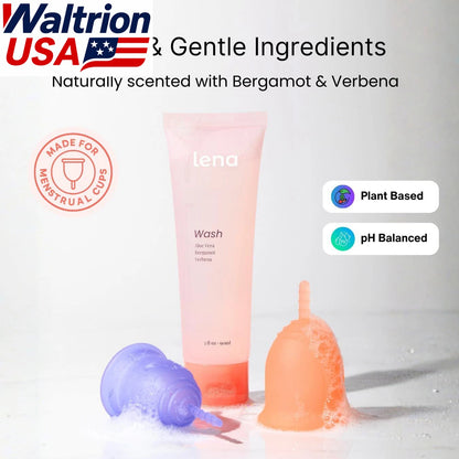 Menstrual Cup Wash for Lena (Plant Based, pH Balanced)