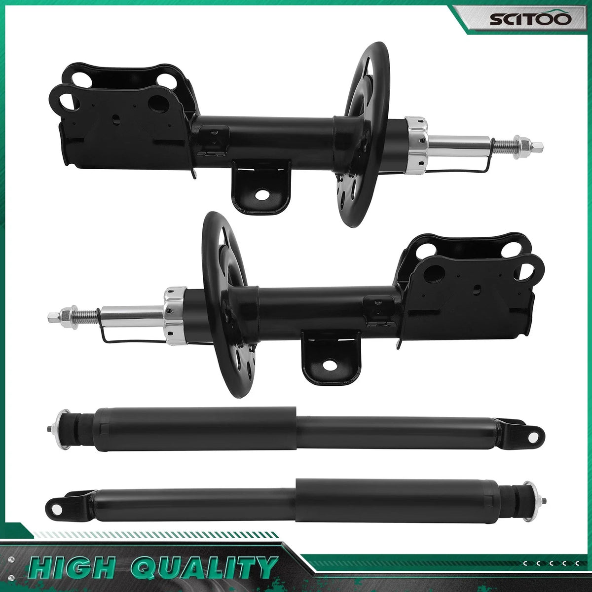Set of 4 Front Rear Suspension Shock Strut for Ford Taurus (2013–2020)