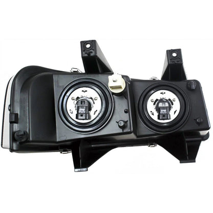 Headlight Pair for GMC Savana 2500 (2003–2016) PLX-M0-20-6582-00-1-CL360A8, GM2502233, GM2503233