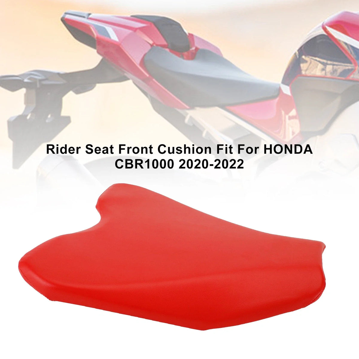 Cushion Rider Passenger Seat for Honda CBR1000 (2020–2022) Red