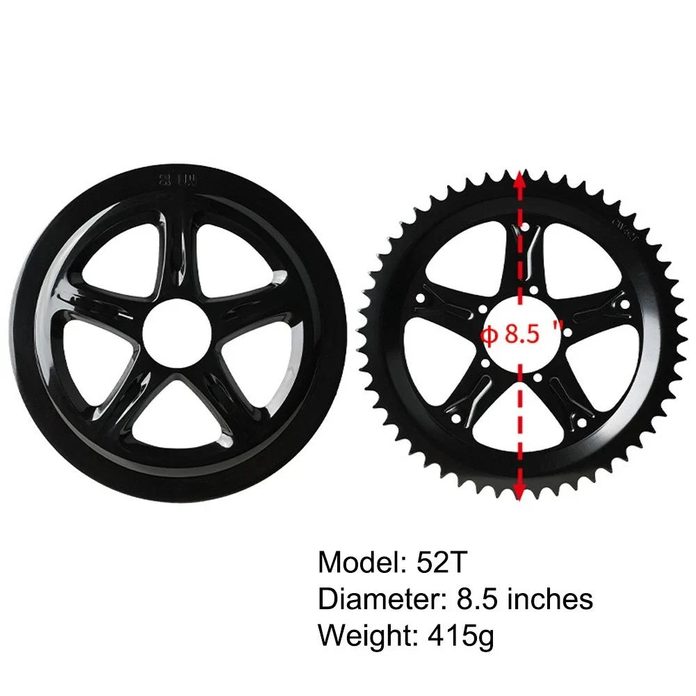 Electric Bike Chainring 44T 46T 48T 52T for