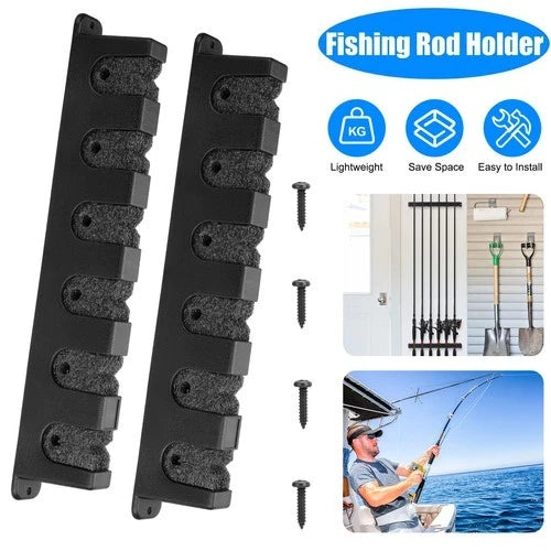 Fishing Rod Rack Vertical Holder for Boat (Universal Fit)