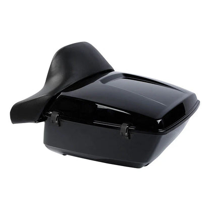 Trunk Backrest Pad Mount Rack for Harley Fat Boy (2008–2016)
