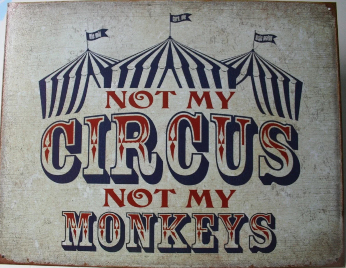 Tin Metal Sign for Home Decor (2213)