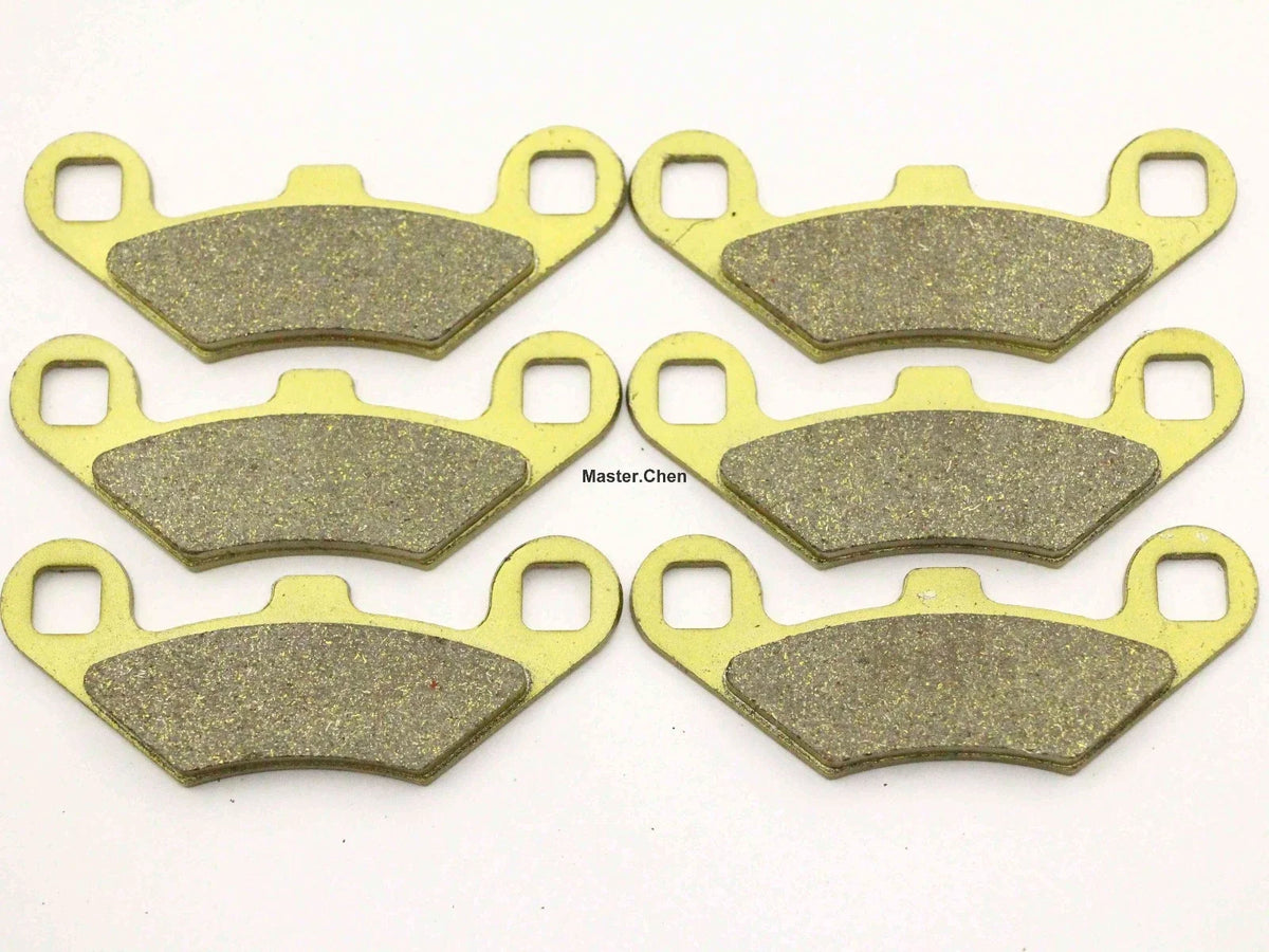 Set of 2 MC Front Rear Brake Pads for Polaris 800 Sportsman EFI (2007–2009)