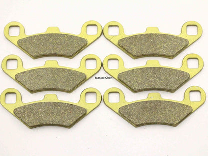 Set of 2 MC Front Rear Brake Pads for Polaris 800 Sportsman EFI (2007–2009)