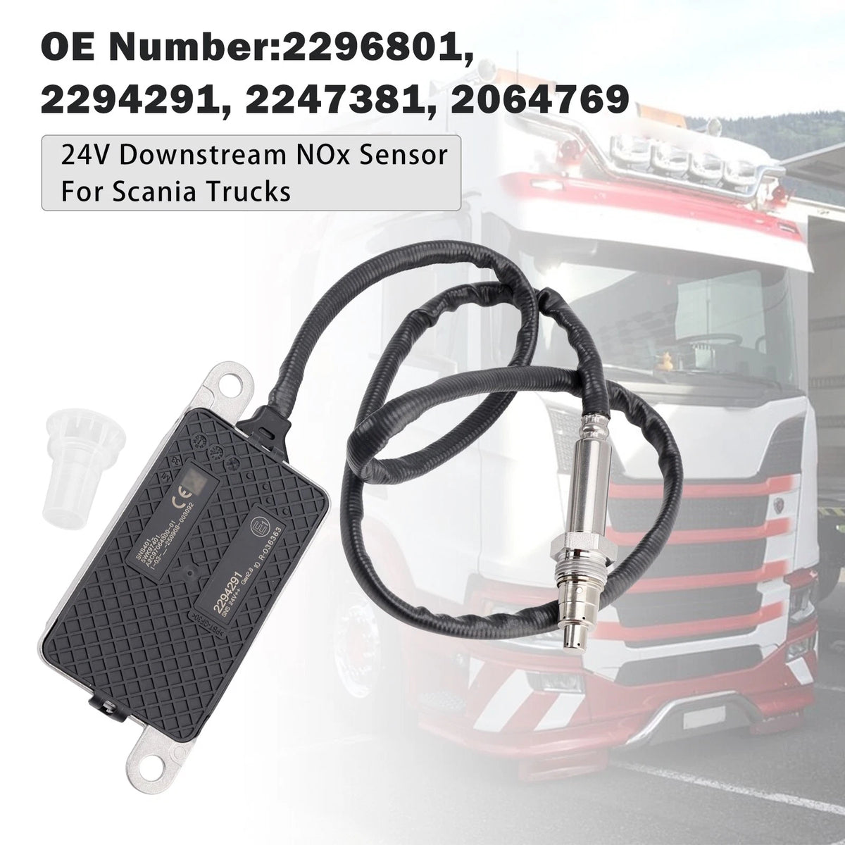 24V NOx Sensor 2294291 for Scania Trucks