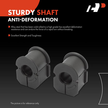 Set of 2 Sway Bar Bushings for Ford F-250 Super Duty (2007–2016, 2021) - 7C3Z5484D, MS40437