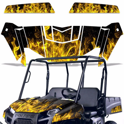UTV Decals Graphics Stickers for Polaris Ranger EV (2009–2015)