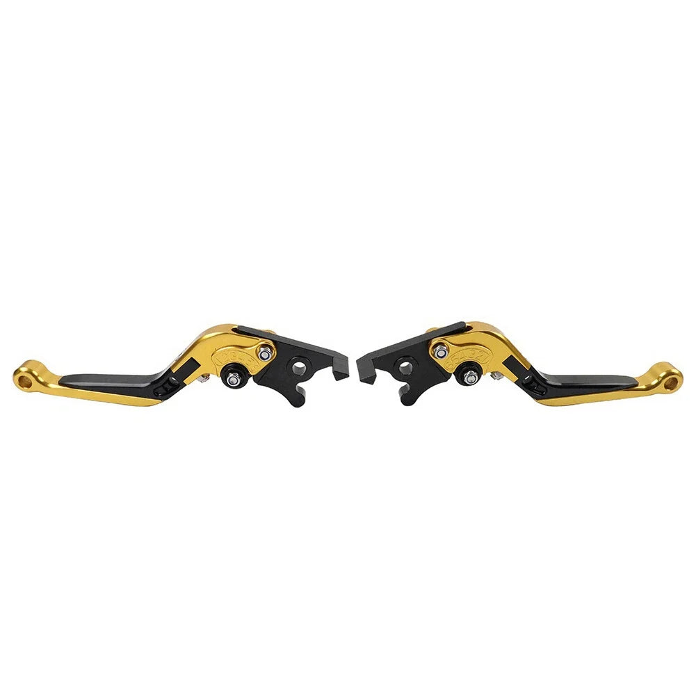 Gold CNC Folding Extendable Brake Clutch Levers for BMW S1000XR (2015–2021)