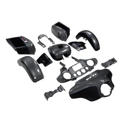 Fairings Bodywork for Harley Street Glide (2014–2023) Gauntlet Gray Metallic Vivid Black