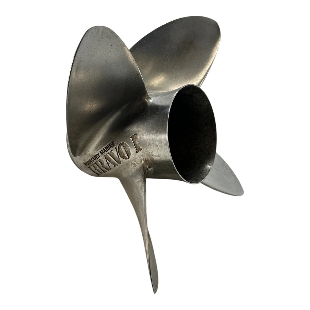 Set of 4 Bravo 1 SS Propellers for Mercury (15.25 x 24P, LH, 48-831911)