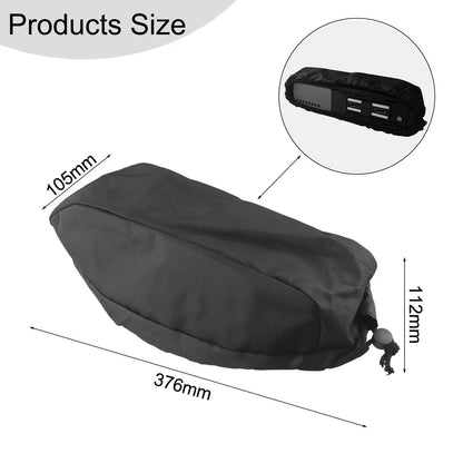 Outdoor Sports Box Bag Rain Cover 376x105x112mm Dust-Proof