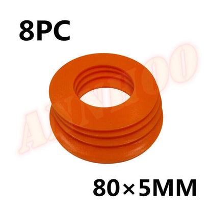 8pc Bucket Pin Shim Set for Excavator Skid Steer