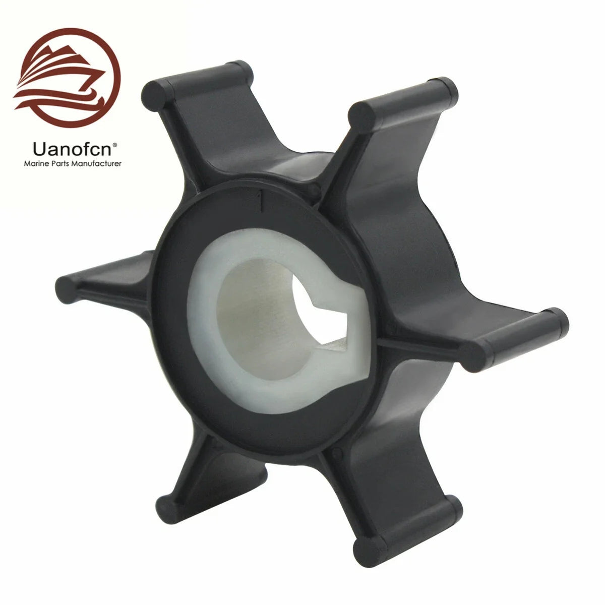 Water Pump Impeller for Yamaha 2HP (646-44352-01-00, P45, P2A, P2B, P2C, 18-3072)