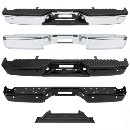 Chrome Rear Step Bumper Assembly for Nissan Titan (2004–2015) CON-A000002028