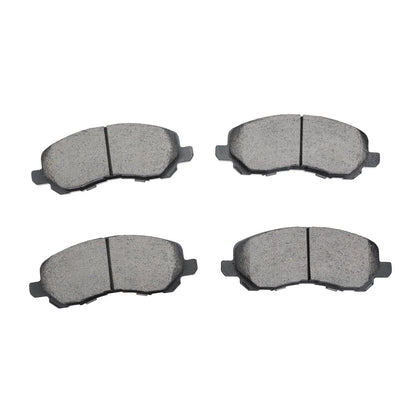 Set of 8 Ceramic Brake Pads for Mitsubishi Outlander (2007–2013)