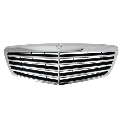 Front Bumper Grill for Mercedes S Class W221 (2010–2013) Chrome