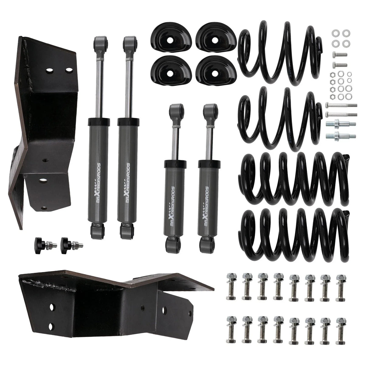 3" / 5" Drop Lowering C Notch Kit w/ Shocks for Chevy C10 GMC C15 (1963–1972)