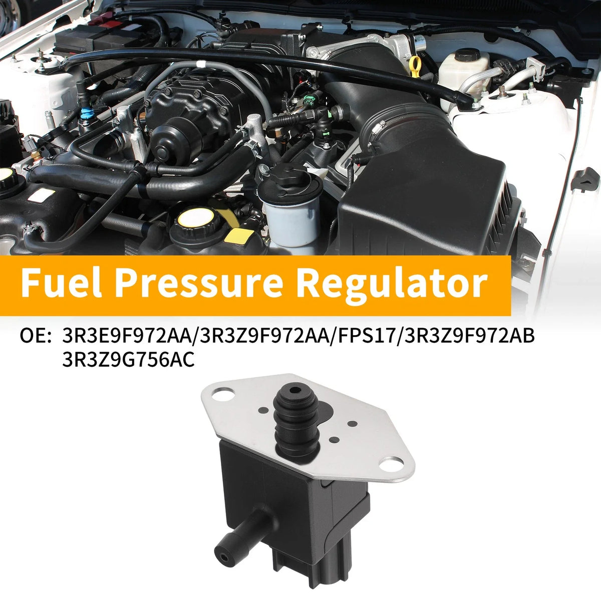 Fuel Pressure Regulator No. 3R3E9F972AA for Ford Taurus 3.0L (2002–2007)
