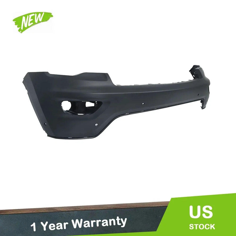 Front Upper Bumper Cover for Jeep Grand Cherokee (2017–2021) with Sensor Holes