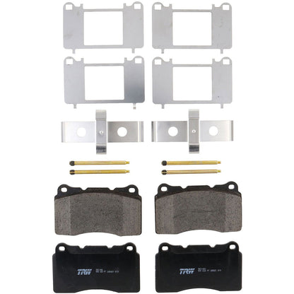 Set of 4 Brake Pads for Buick Regal, Mitsubishi Lancer