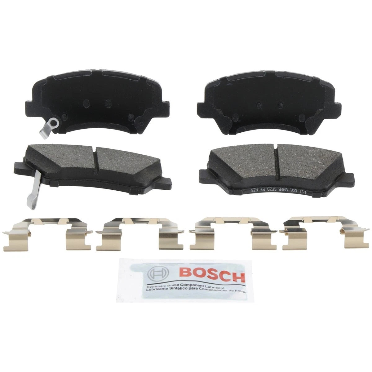 2X Brake Pad Set BE1543H for Kia Forte5 (2010–2018)