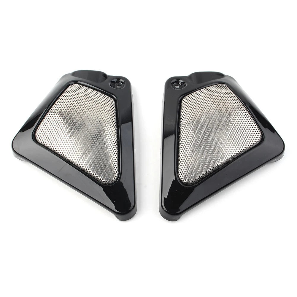 Pair Black Frame Neck Side Cover Guard for Harley V-Rod (2002–2017)
