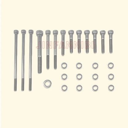 Engine Stainless Steel Bolt Screw Kit for Honda Sportrax 400 TRX400EX (1999–2008)